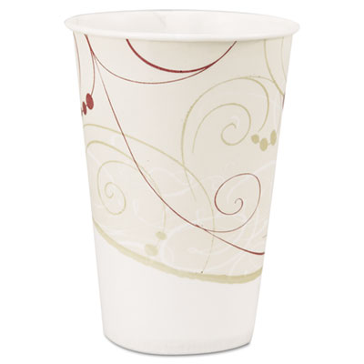 Picture of Solo Cups SCCR7NJ8000 Wax-Coated Paper Cold Cups- 7 oz.- Waxed- Symphony