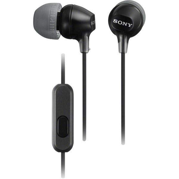 Picture of Sony MDREX15AP - B Black Fashion Color EX Earbud Headset