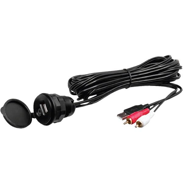 MUSB35 Universal Usb & 3.5 Mm Auxiliary Interface Mount And Cable