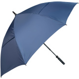 FJWestcott 8303T Wind-Vented Telescoping Auto Open 62 in. Golf Umbrella - Navy