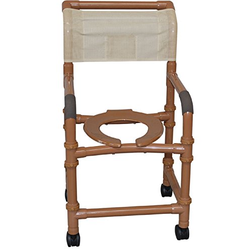 Wood Tone Shower Chair 18 in.