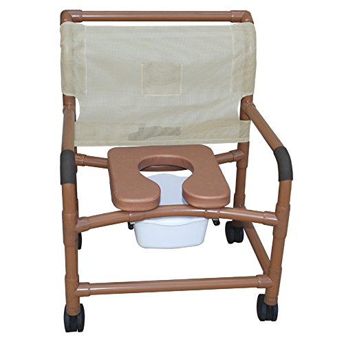 Woodtone extra-wide shower chair 26 in.