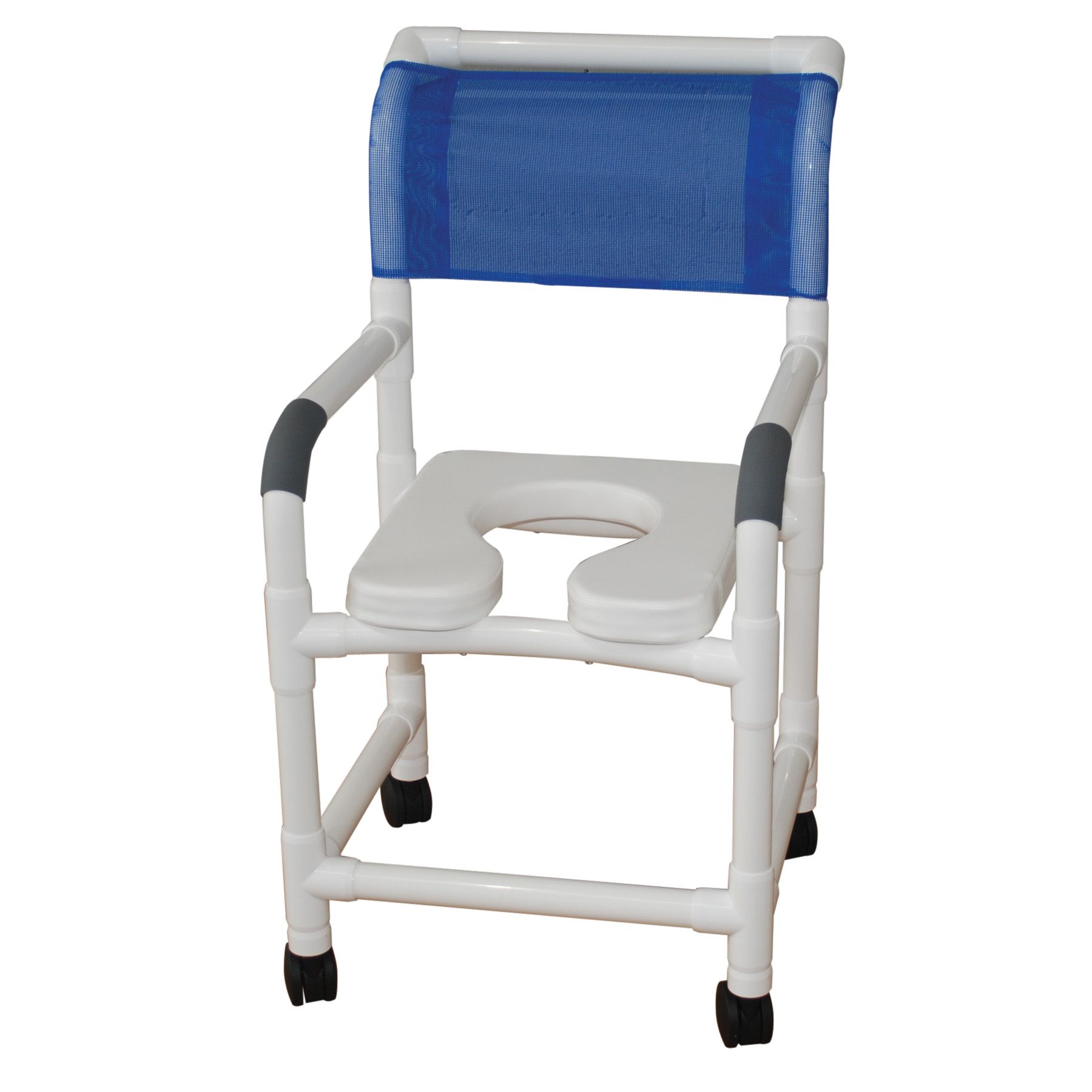 Picture of MJM International 118-3TW-SSDE Shower Chair 18 in.