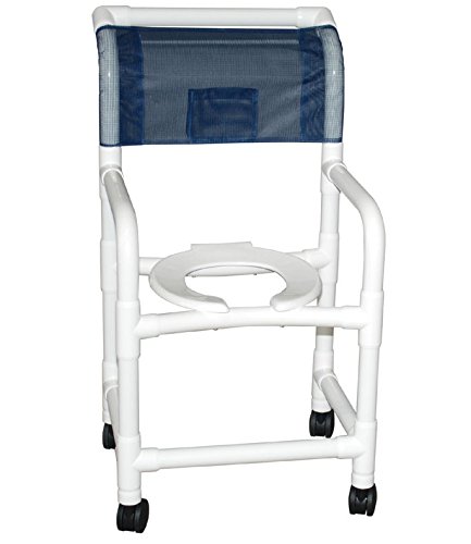 Picture of MJM International 118-3TW-FF Shower Chair 18 in.