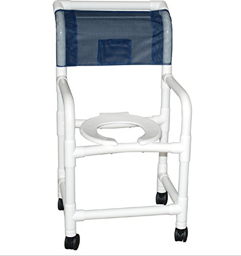 Picture of MJM International 118-3TW-H-SSC Shower Chair 18 in.