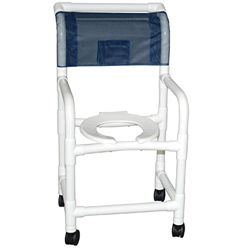 Picture of MJM International 118-3TW-SL-SF Shower Chair 18 in.