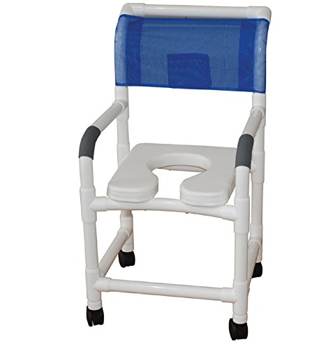Picture of MJM International 118-5HD-FF-SSDE Shower Chair 18 in.