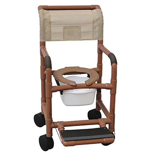 Picture of MJM International 118-5TL-SQ-PAIL-DDA-SSDE Shower Chair 18 in.