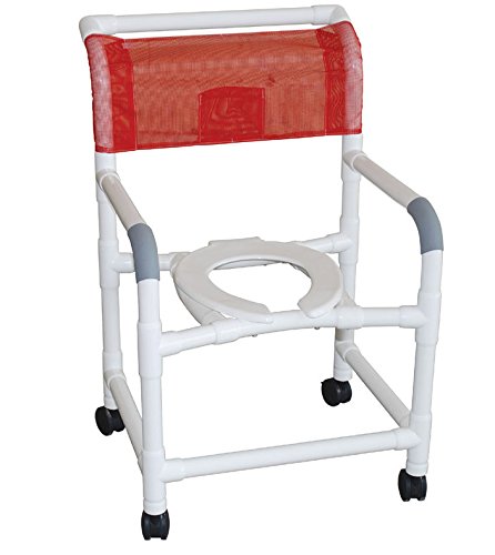 Picture of MJM International 122-LP-ADJ Adjustable height shower chair 22 in.