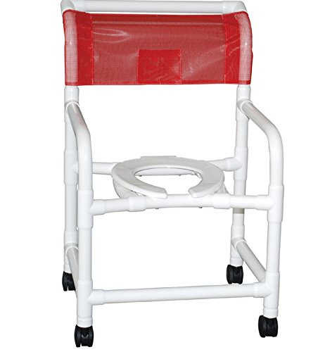 Picture of MJM International 122-3TW-A Wide Shower Chair 22 in.