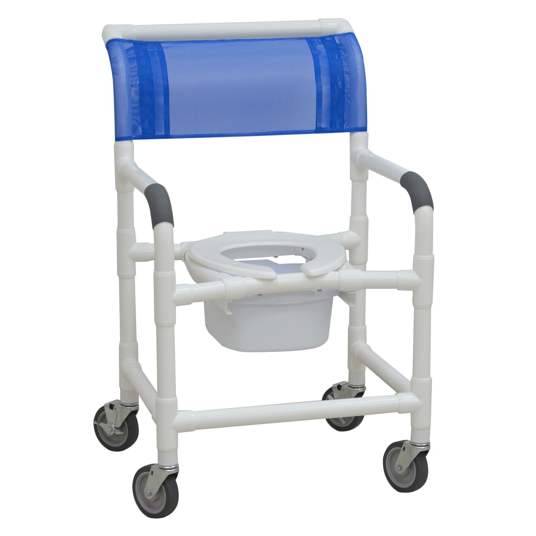 Picture of MJM International 122-5HD-SQ-PAIL Wide Shower Chair 22 in.