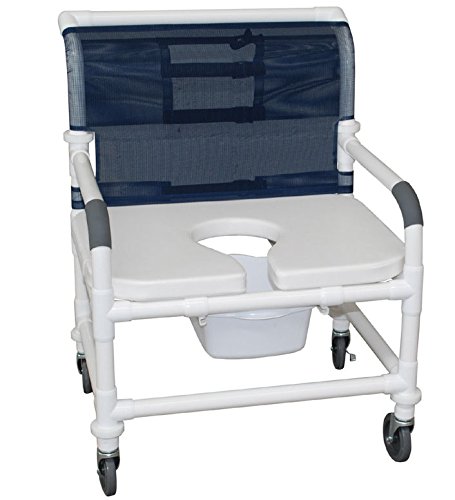 Picture of MJM International 126-4-NB-FSSS Extra-wide shower chair 26 in.