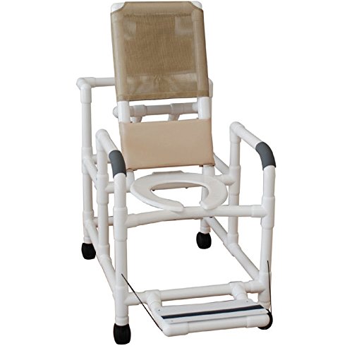 Picture of MJM International 195-SSDE Reclining Shower Chair
