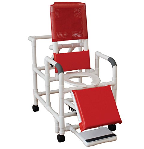Picture of MJM International 196-SSDE Reclining Shower Chair