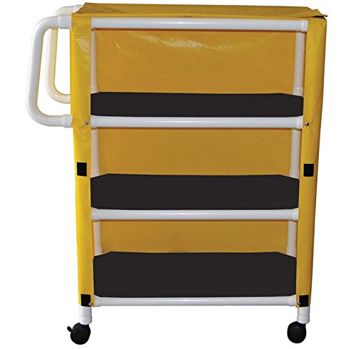 332-3C-323-LG 3-shelf utility & Linen Cart