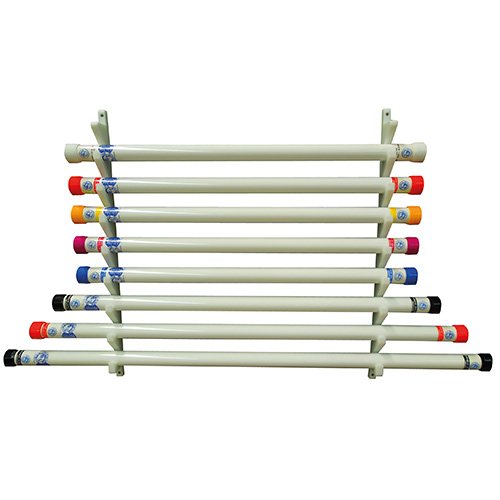 Picture of MJM International TRWB-RACK Therapy Rehab Weighted Bars- Wall Mount Storage Rack