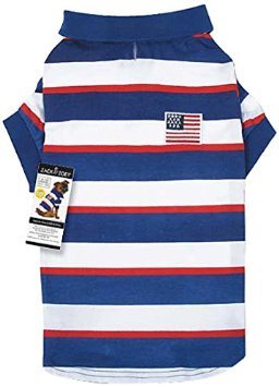 Picture of Guardian Gear UM5784 08 SPF40 Patriotic Pooch Polo Shirt - Double Extra Small