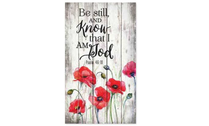 PGrahamDunn PNL0060 Be Still And Know