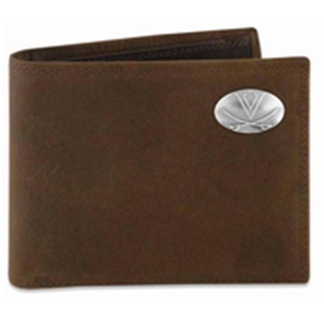 ZeppelinProducts UVA-IWT1-CRZH-LBR Virginia Passcase Crazyhorse Leather Wallet