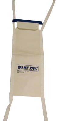 Picture of Fabrication Enterprises 11-1243 Relief Pak Insulated Ice Bag- Tie Strings- Small - 5 x 13 in.