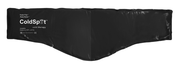 Picture of Fabrication Enterprises 11-1251 Relief Pak Coldspot Black Urethane Pack- 6 x 23 in.