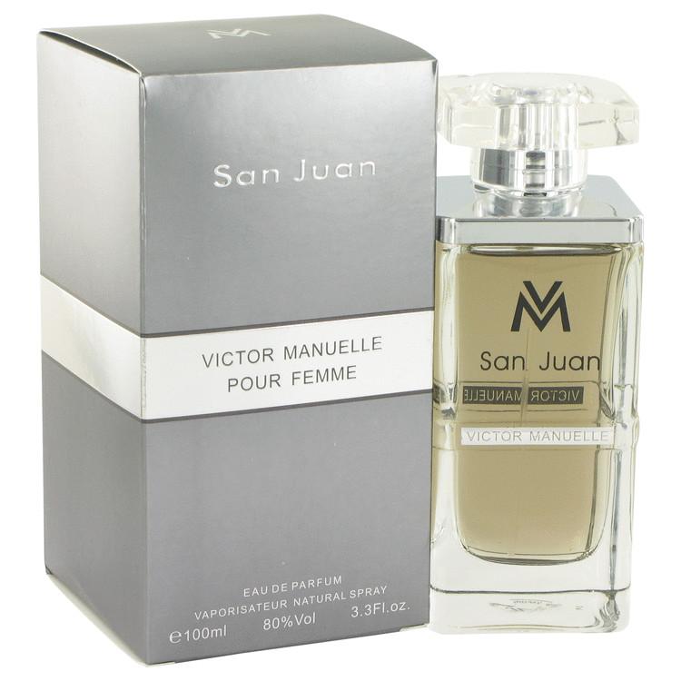 Picture of Victor Manuelle 515870 San Juan - Eau De Parfum Spray 3.4 oz.