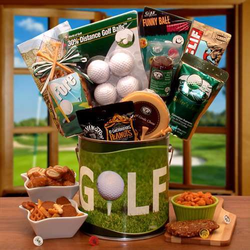 Picture of Gift Basket Drop Shipping 852032 Fore&#44; Golfers Gift Pail