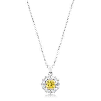Picture of Kate Bissett P50163R-C60 Bella Bridal Pendant In Yellow