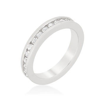 Channel Set Eternity Band Size - 09