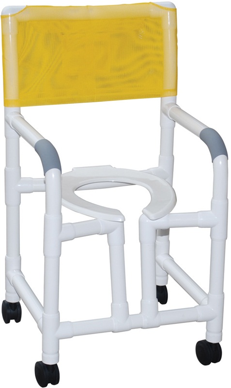 Picture of MJM International 118-3TW-OF Shower Chair 18 in.