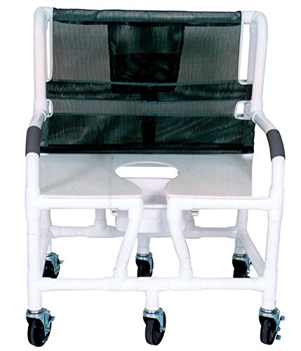 Picture of MJM International 130-5-DDA-NC Bariatric shower chair 30 in.