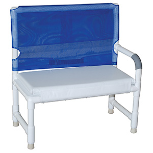 Picture of MJM International 160 Shower bench with full back mesh sling