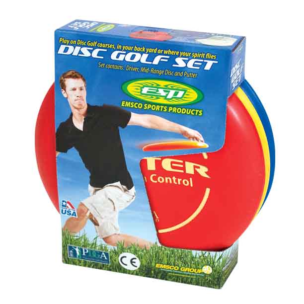 Picture of EmscoGroup 53075 PDGA Approved Disc Golf Set