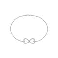 Fine Jewelry Vault UBBRH477AGCZ Rhodium Plating 925 Sterling Silver Heart Infinity Bracelet 0.50 Carat Triple Quality CZ Fine Jewelry Vault UBBRH477AGCZ Rhodium Plating 925 Sterling Silver Heart Infinity Bracelet 0.50 Carat Triple Quality CZ