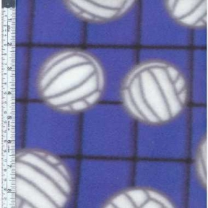 Picture of Textile Creations MFP-330-01 Sport Fleece&#44; Volleyballs Royal