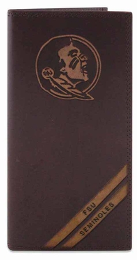 Picture of ZeppelinProducts FSU-IWD4-BRW FSU Secretary Debossed Leather Wallet