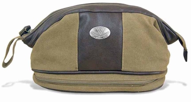 Picture of ZeppelinProducts UVA-BTX1-KHK Virginia Toiletry Bag Waxed Canvas- 12 x 7 x 7