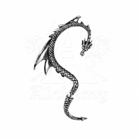 Picture of Alchemy Gothic E274L The Dragon&apos;S Lure Ear Wrap&#44; Left Ear