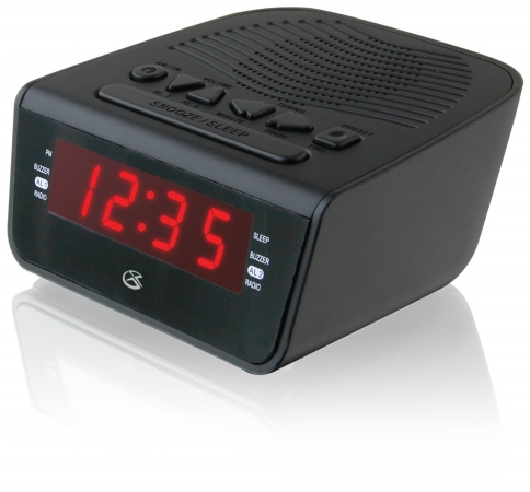 Picture of GPX C224B Dual Alarm Clock Radio