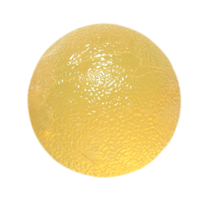 10-1491 CanDo Gel Squeeze Ball Standard Circular- Yellow - X-Light