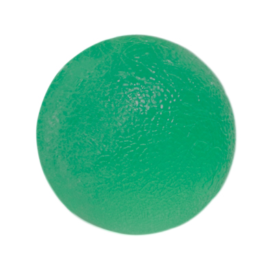 10-1493 CanDo Gel Squeeze Ball Standard Circular- Green - Medium