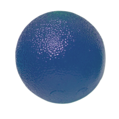 10-1494 CanDo Gel Squeeze Ball Standard Circular, Blue - Heavy