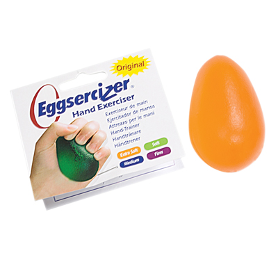 10-1290 Eggsercizer Hand Exerciser - Orange- x-soft
