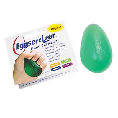 10-1291 Eggsercizer Hand Exerciser - Green- soft
