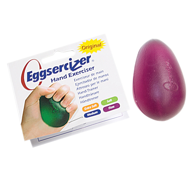 10-1293 Eggsercizer Hand Exerciser - Purple- firm