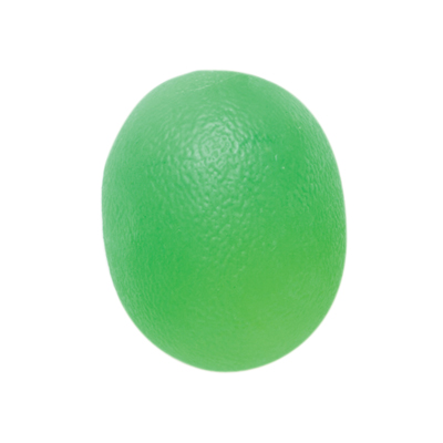 10-1893 CanDo Gel Squeeze Ball Large Cylindrical- Green - Medium