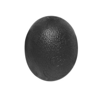 10-1895 CanDo Gel Squeeze Ball Large Cylindrical- Black - X-Heavy