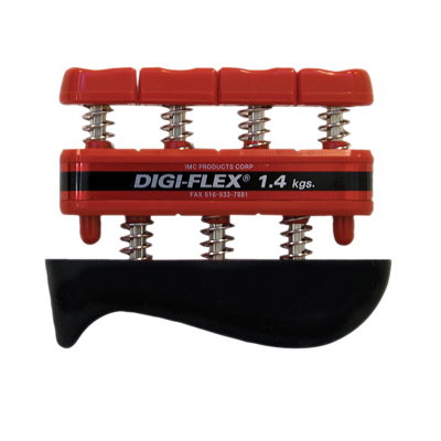 10-0741 Cando Digi-Flex Hand Exerciser - Red- Light - Finger