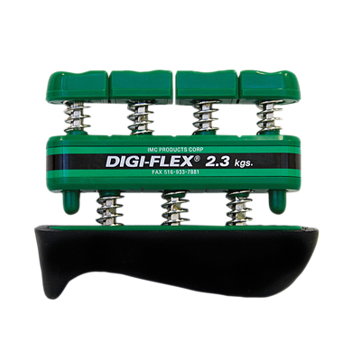 Cando Digi-Flex Hand Exerciser - Green, Medium - Finger -  Bradley Caldwell, BI640424