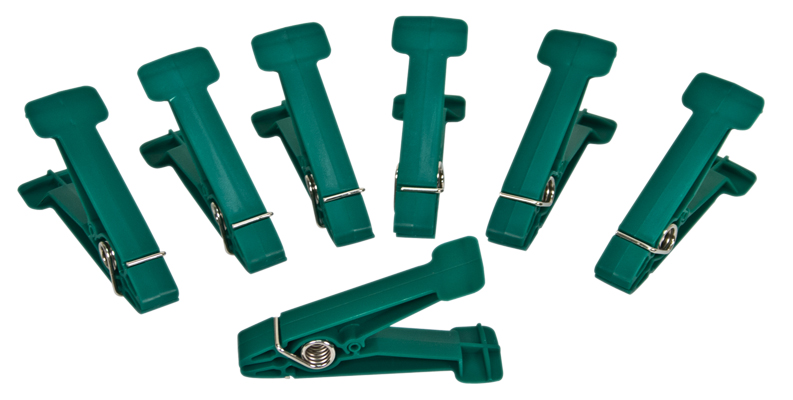 Graded Pinch Finger Exerciser - 7 Replacement Pinch Pins - Green- Medium